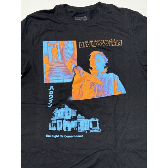 John Carpenter's Halloween The Night He Came Home Men's Black T-Shirt Size M - Picture 11 of 11